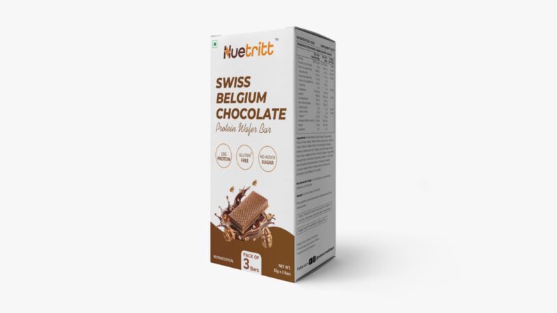 Swiss Belgium Chocolate Protein Wafer Bar - Image 3